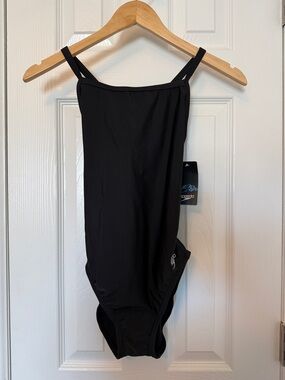 Speedo Women’s ProLT Flyback One Piece Swimsuit Black NWT